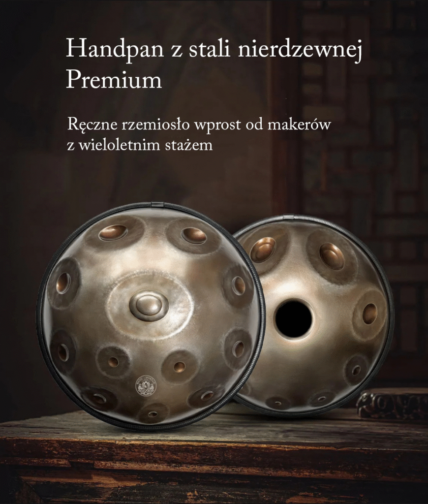handpan na zamówienie z Stal nierdzewna Premium - miloscispokoj.pl