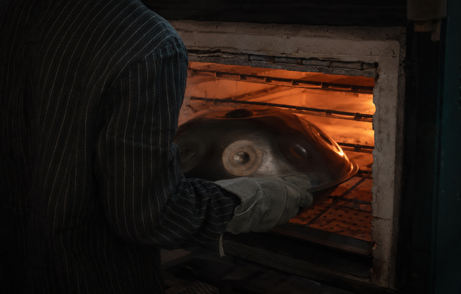 Handpan Miłość i Spokój - professional heat treatment in dedicated furnaces