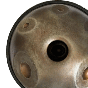 Handpan Mutant F#2 Nordlys 15 (9+6) en acier inoxydable de qualité