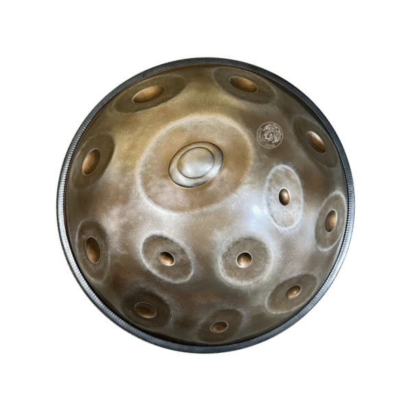 Handpan Celtic Minor (E Amara) 13 pouces en acier inoxydable de qualité supérieure