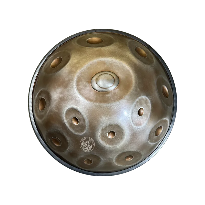 kotaです　　LYハンドパン#F amara20 Handpan E Amara 20(13+7) Glow steel - handpans Miłość i Spokój