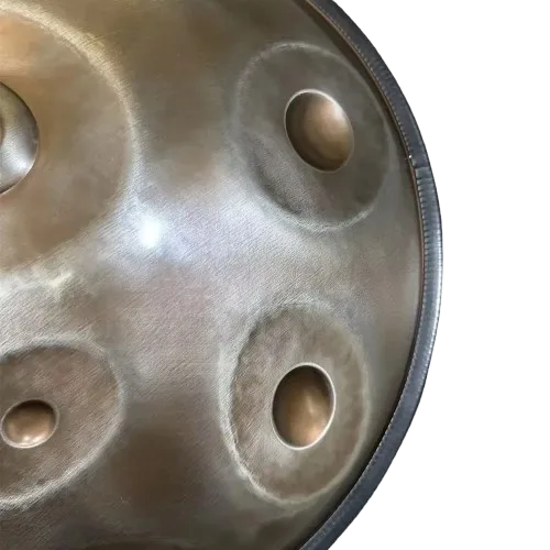 Handpan E Amara 20(13+7) Glow steel - handpans Miłość i Spokój