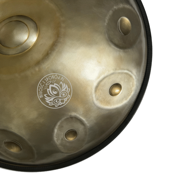 Handpan D Kurd 12 z Ember Steel 432 Hz - obrazek 6