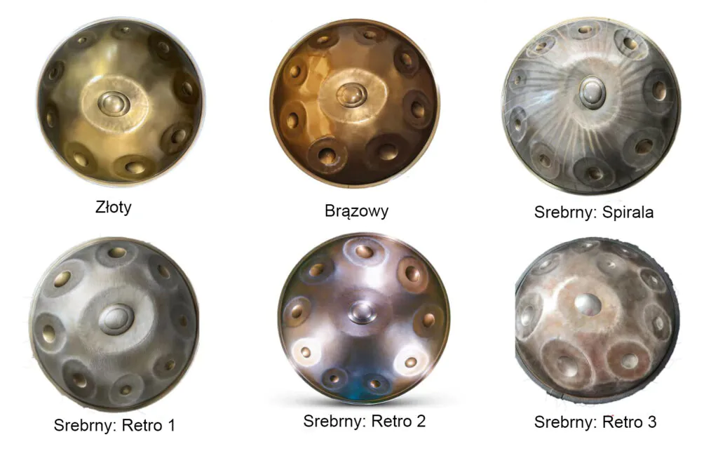 couleurs du handpan amour et paix