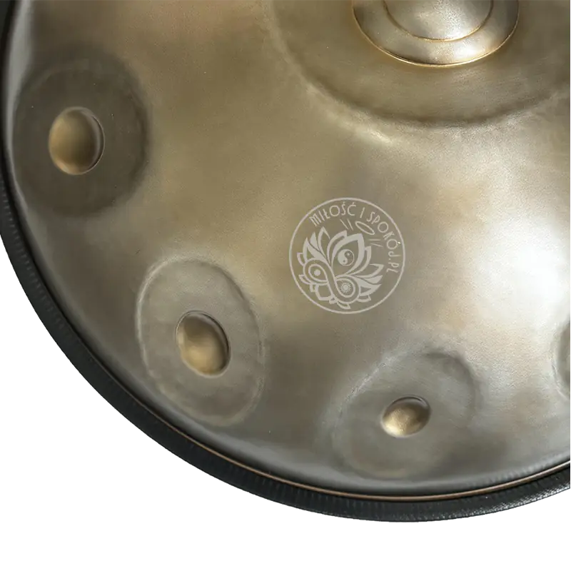 Handpan D Kurd 10 ze stali nierdzewnej Premium