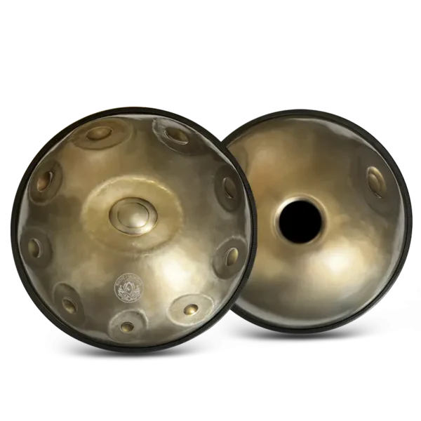 Handpan D Kurd 12 (10+2) Acier inoxydable de qualité supérieure