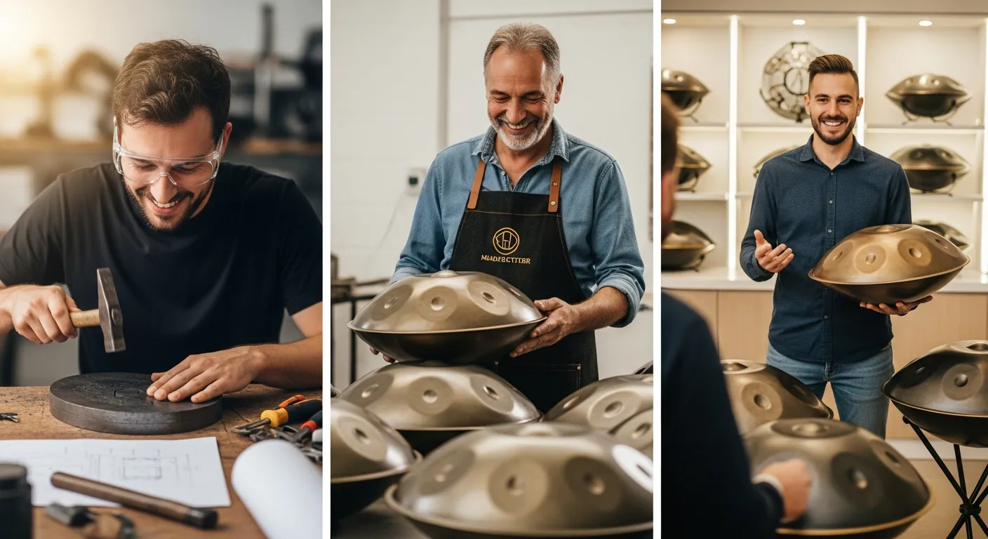 fabricant, producteur, vendeur de handpans