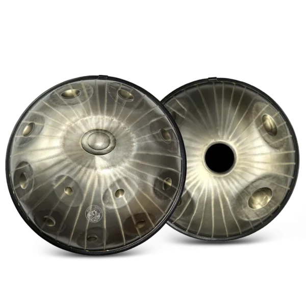 D3 Kurd 16 Acier Premium Spirale de Fibonacci Argent