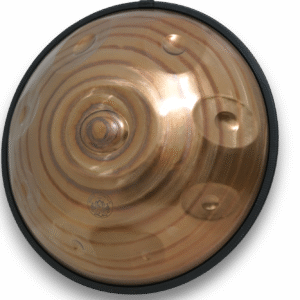 Handpan Aegean 9 - Przednia muszla - Stal nierdzewna Premium - Miłość i Spokój