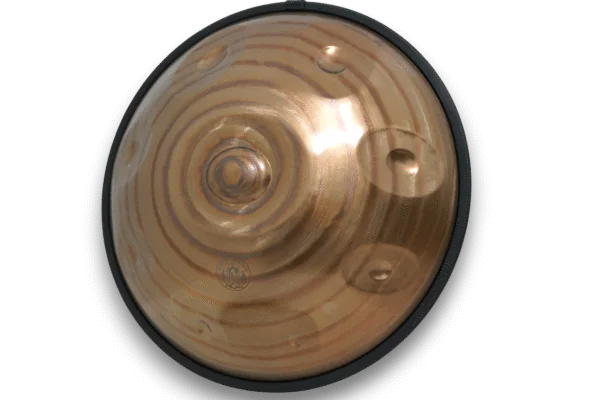 Handpan Aegean 9-avant gaine-premium acier inoxydable-l'amour et la sérénité