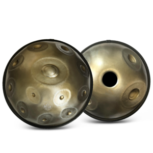 Handpan F#3 low Pygmy 15 od Miłość i Spokój - dolna i górna kopuła