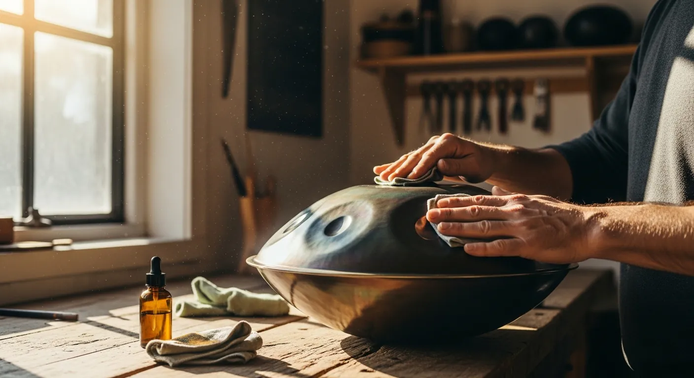 Comment maintenir l'accordage du handpan ?