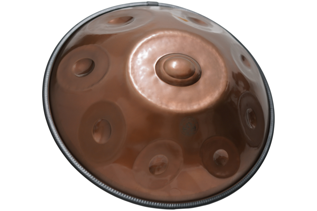 Handpan mutant Hijaz B2 18, stal nierdzewna Premium - Miłość i Spokój
