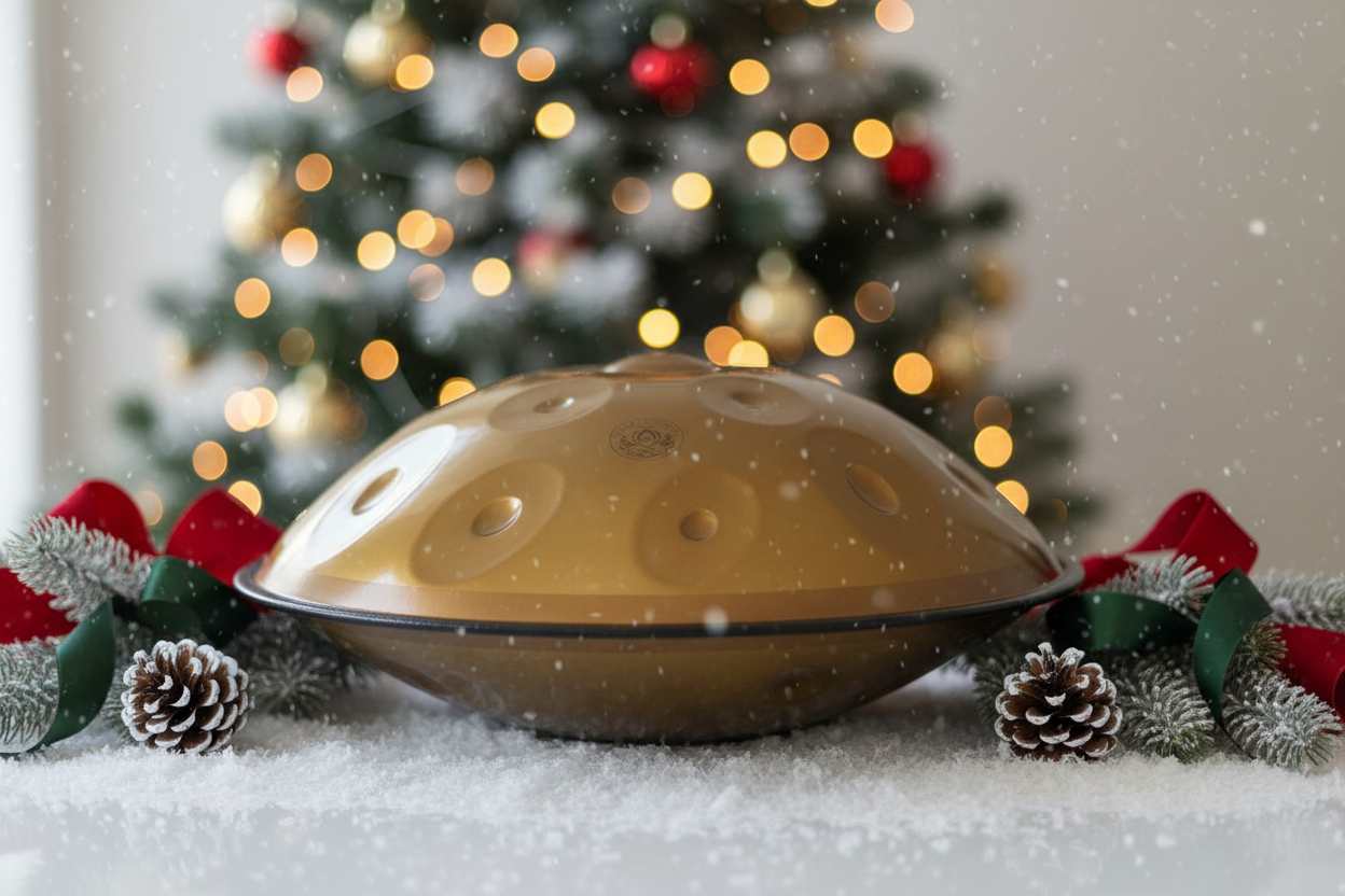 Handpan jako wyjątkowy prezent pod choinkę na Święta Bożego Narodzenia