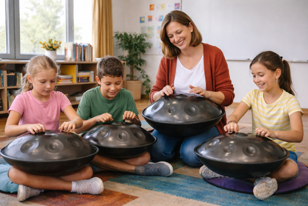handpan w szkole